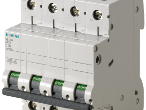 Automático magnetotérmico 400V 6kA, 3+N polos, B, (5SL6640-6)