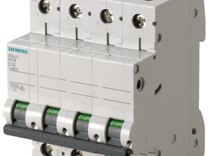 Automático magnetotérmico 400V 10kA, 4 polos, B, 2 (5SL4420-6)