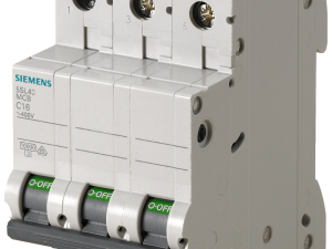 Automático magnetotérmico 400V 10kA, 3 polos, D, 3 (5SL4303-8)