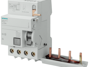 Bloque FI, 4 polos, Tipo AC, Entrada: 63 A, 30 mA, (5SM2346-0)