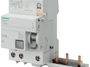 Bloque FI, 3 polos, Tipo AC, Entrada: 63 A, 30 mA, (5SM2336-0)