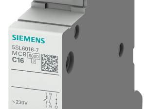 Automático magnetotérmico 230 V 6 kA, 1+N polos/1 (5SL6040-7)