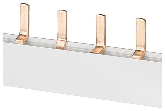 embarrado clavija, 10 mm2 conexión: 2x 4 fases pro (5ST3621)