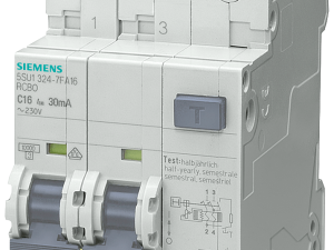 Interruptores FI/LS, 10 kA, 2P, tipo A, 30 mA, Cur (5SU1324-7FA16)
