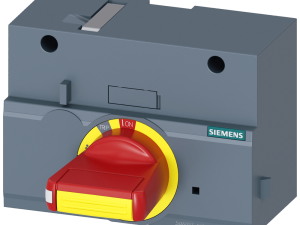 mando giratorio frontal Parada de emergencia con e (3VA9257-0EK25)