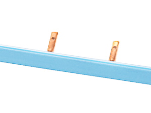 embarrado clavija 1 fase 10 mm2, 54TE azul embarra (5ST3765-1)