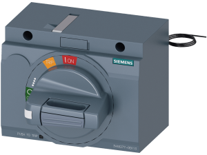 mando giratorio frontal estándar IEC IP30/40 Kit d (3VA9277-0EK13)