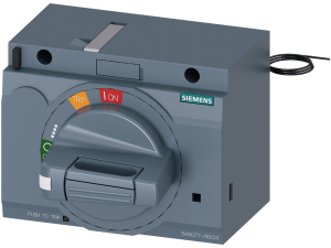mando giratorio frontal estándar con enclavamiento (3VA9277-0EK23)