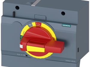 Mando giratorio frontal Parada de emergencia con e (3VA9447-0EK25)