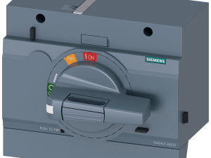 Mando giratorio frontal estándar IP30 con enclavam (3VA9447-0EK31)
