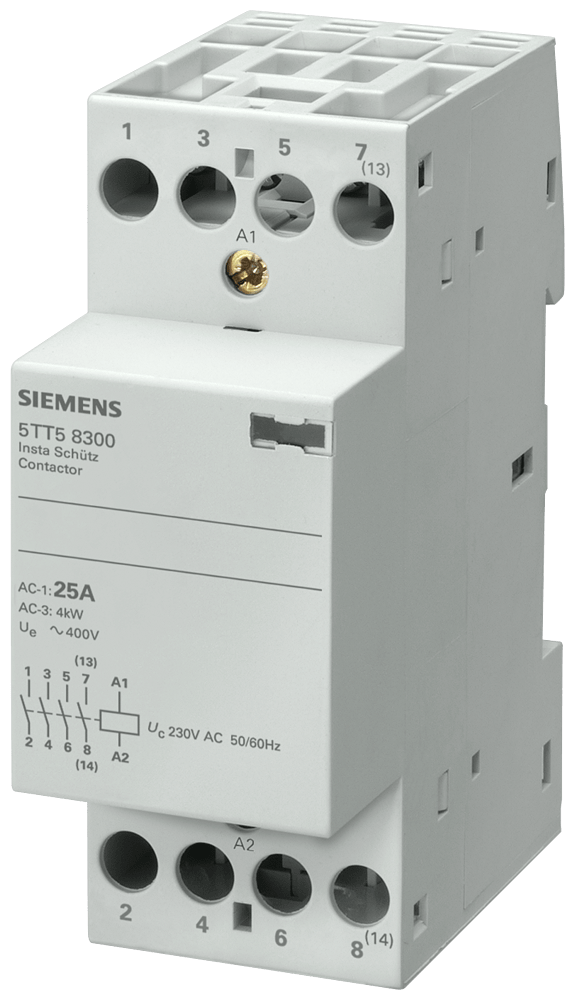 Contactor INSTA con 4 contactos NA Contacto para A (5TT5820-0)