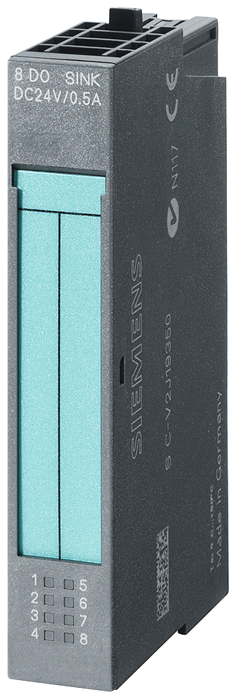 SIPLUS ET 200S EM 8 DO DC 24V/ 0,5 -25...+70 °C ba (6AG1132-4BF50-7AA0)