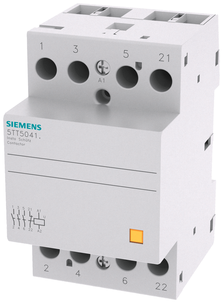 Contactor INSTA con 3 contactos NA y 1 NC Contacto (5TT5041-2)