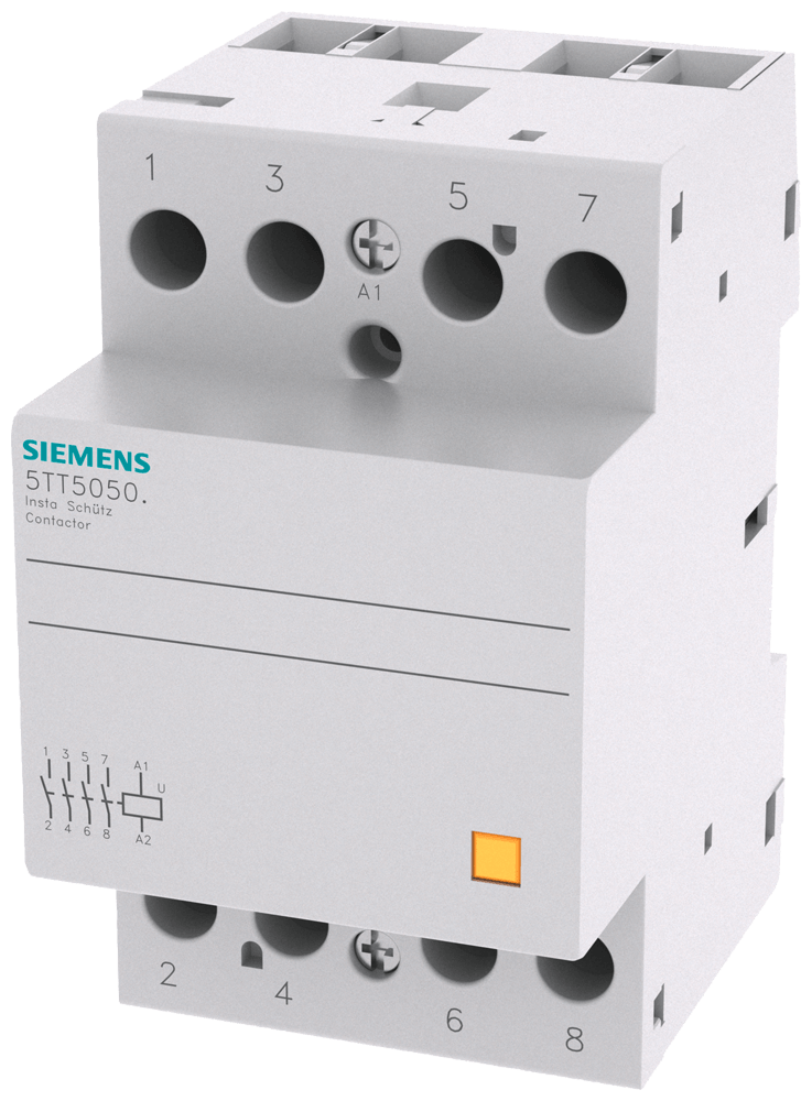Contactor INSTA con 4 contactos NA Contacto para A (5TT5050-2)