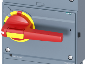 Mando giratorio frontal Parada de emergencia con e (3VA9687-0EK25)