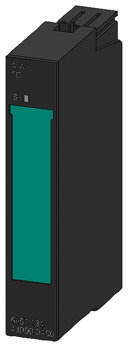 SIMATIC DP, módulo electrónico para ET 200S, 4 AI (6ES7134-4JD00-0AB0)