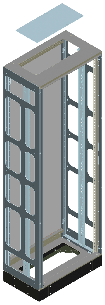 ALPHA 800 UNIVERSAL, armario de pie, IP55, Clase d (8GK2420-6KK24)