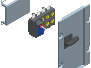 ALPHA 630 Universal, kit de interruptor-seccionado (8GK6400-4KK11)