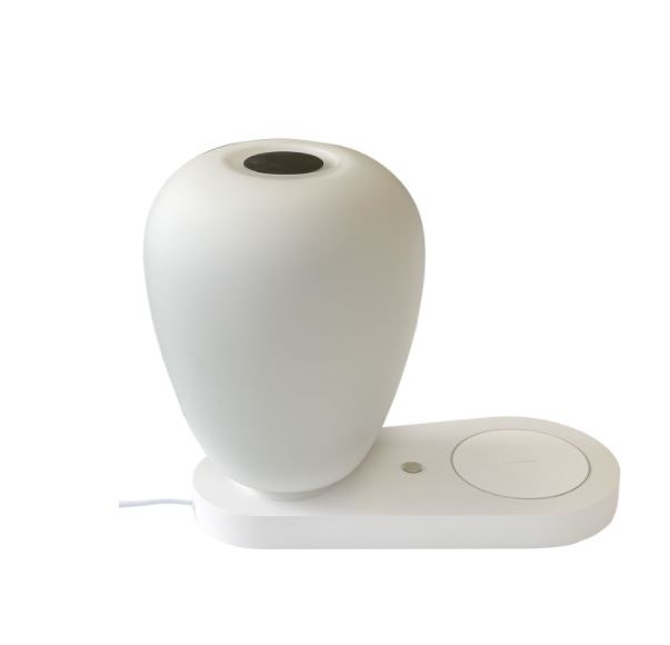 LÁMPARA SOBREMESA LIKE 8176/1 BL/OPAL E27 1x20W