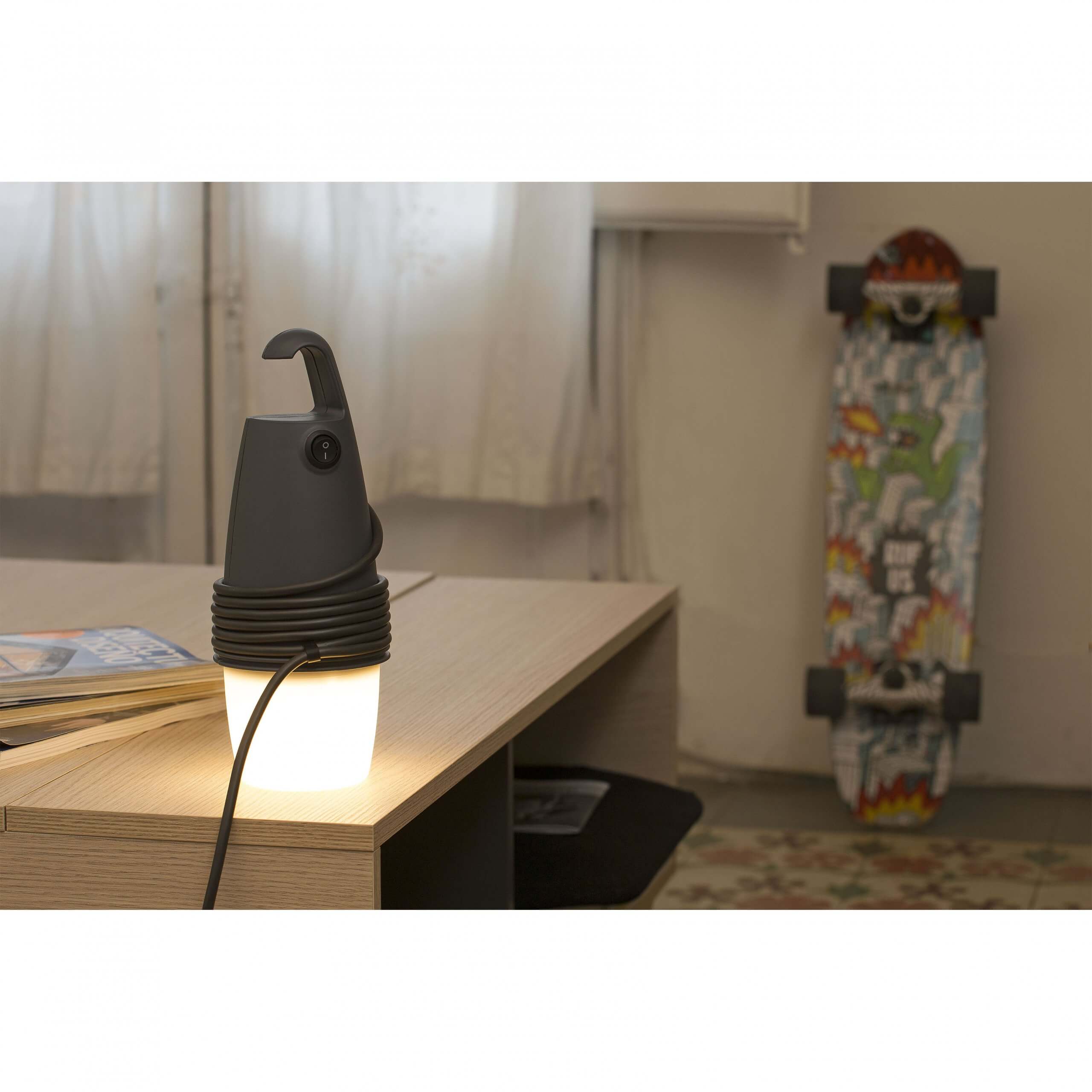 HOOK Lámpara portátil negro - Imagen 2