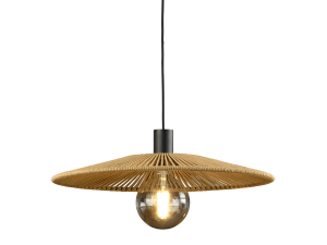 Lámpara colgante Pamela M cuerda