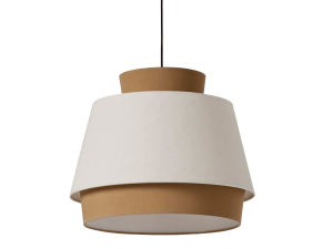 Lámpara colgante tela Aspen arena