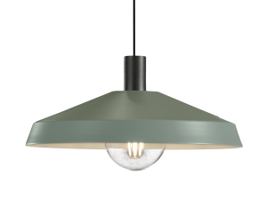 Lámpara colgante verde modelo Evelyn