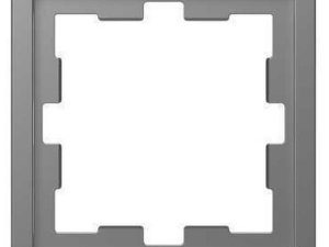 Marco de 1 elemento D-LIFE para montaje vertical y horizontal de color aluminio