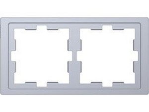 Marco de 2 elementos D-LIFE para montaje vertical y horizontal de color aluminio