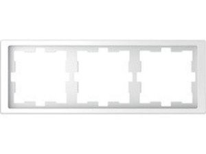 Marco de 3 elementos D-LIFE para montaje horizontal y vertical en policarbonato ártico brillante