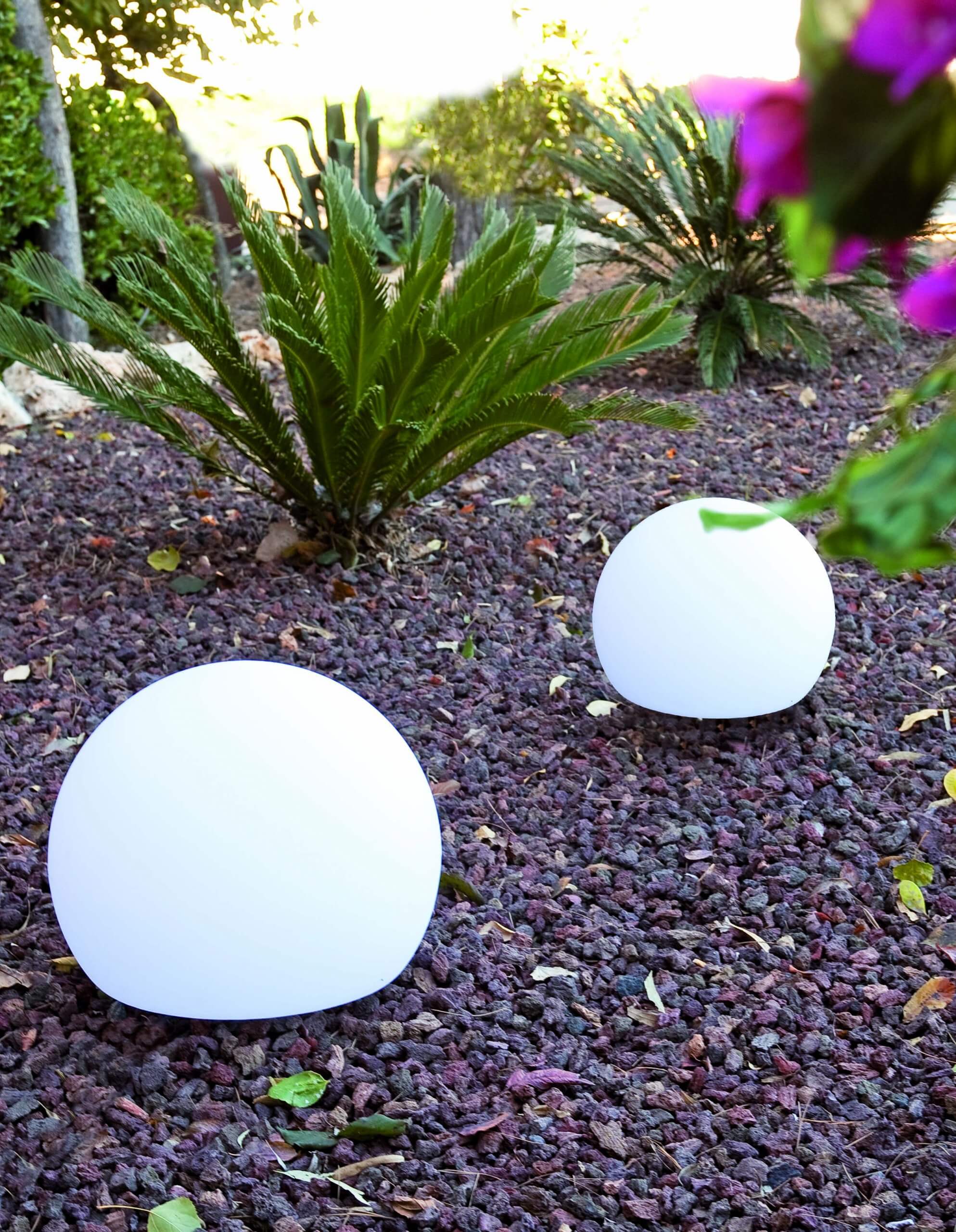 Lámpara especial blanca redonda para exteriores Berdin Grupo